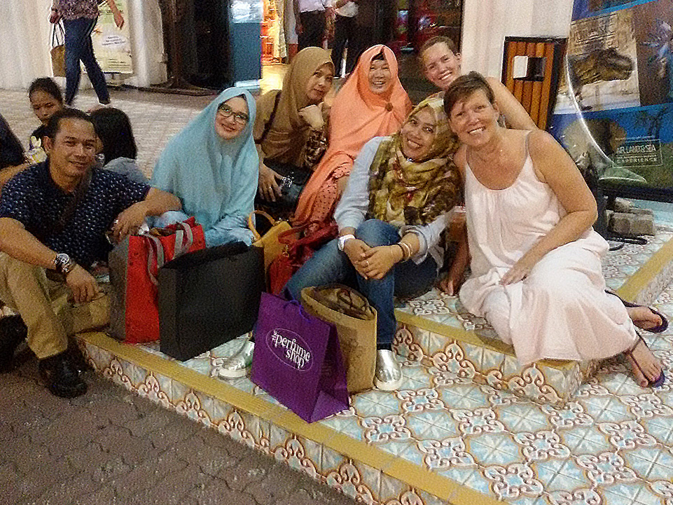 Group of people at Kuala Lumpur in MALAYSIA - Asia's Melting Pot