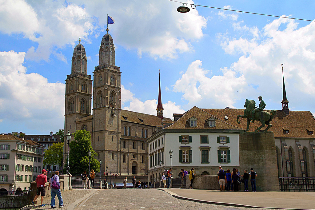 The Grossmünster in Zurich