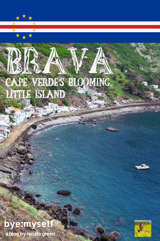 Pinnable Picture for the Post Guide to BRAVA, Cape Verde’s blooming little island