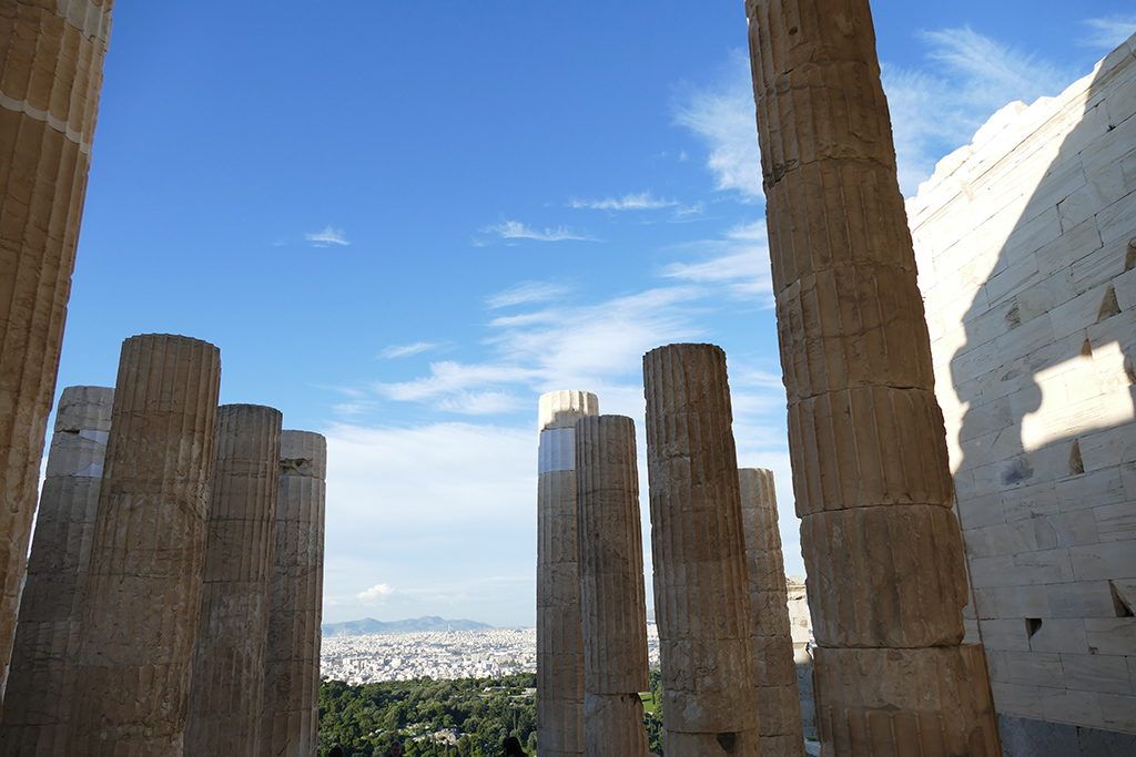 The Propylaea of the Acropolis.