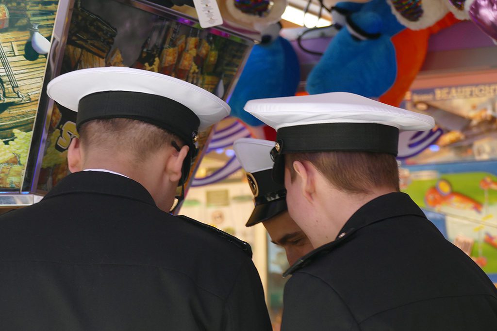 Sailors at the Port of Hamburg