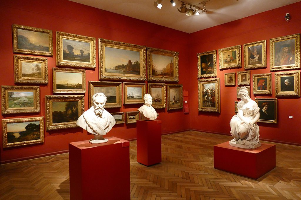 Gallery at the Museo Nacional de Bellas Artes in Buenos Aires