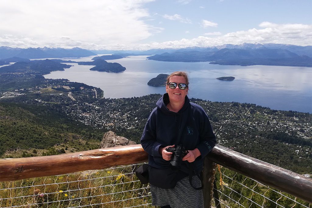 Renata Green on a Swiss Vacation in Bariloche in Argentina