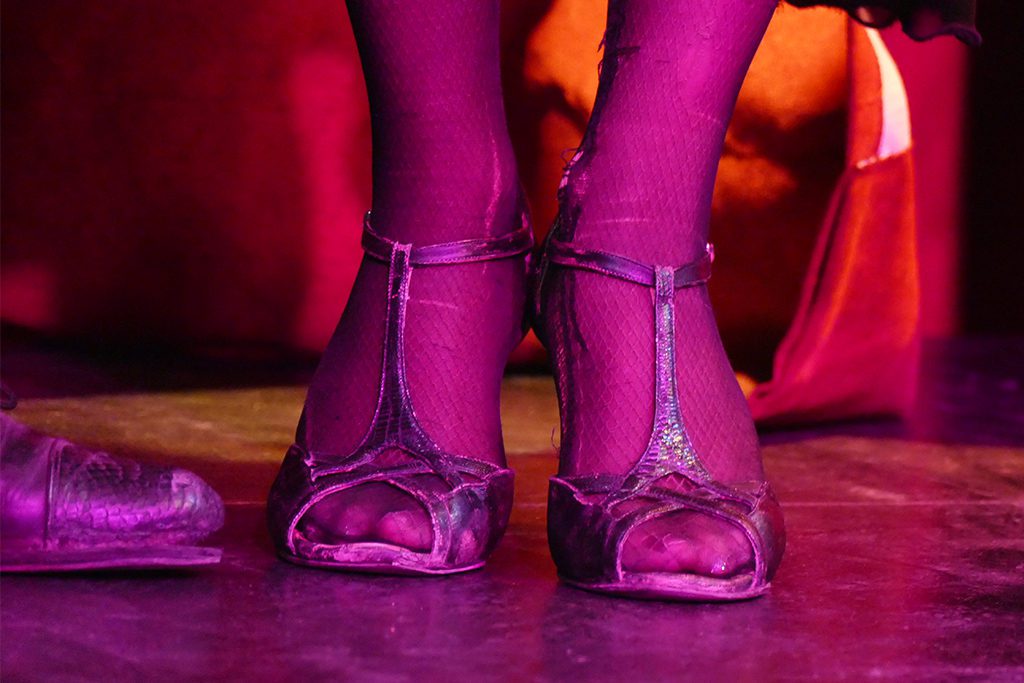 Feet of a Tango Dancer