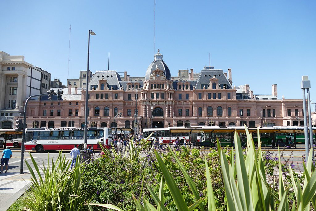 Placa Constitucion in Buenos Aires