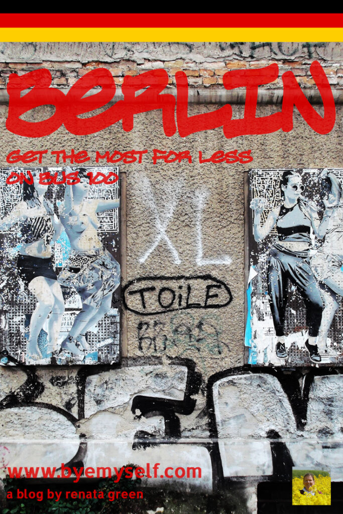 Pinnable Picture for the Post on BERLIN guide: get the most for less on bus 100