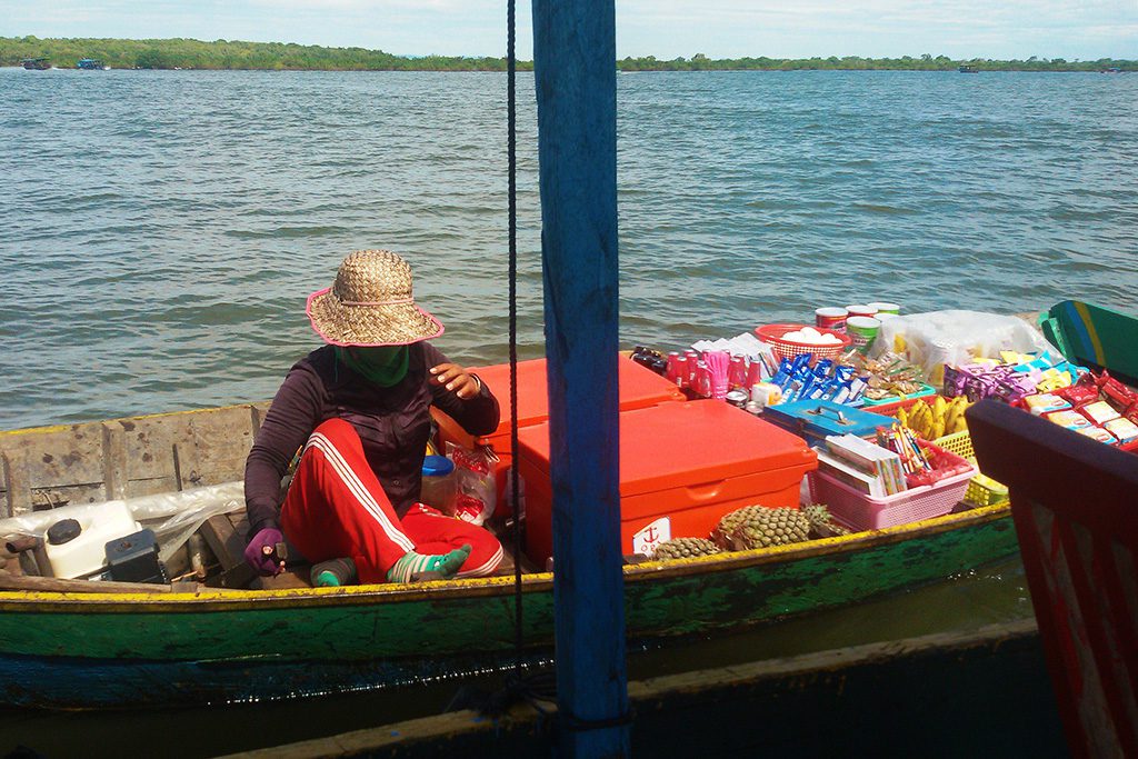 Floating market