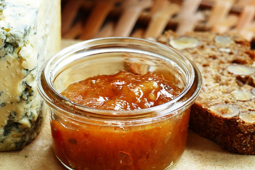 Spicy pickled lemon marmalade. 