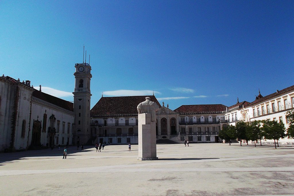 The beauty of the University of Coimbra is literally gleaming.