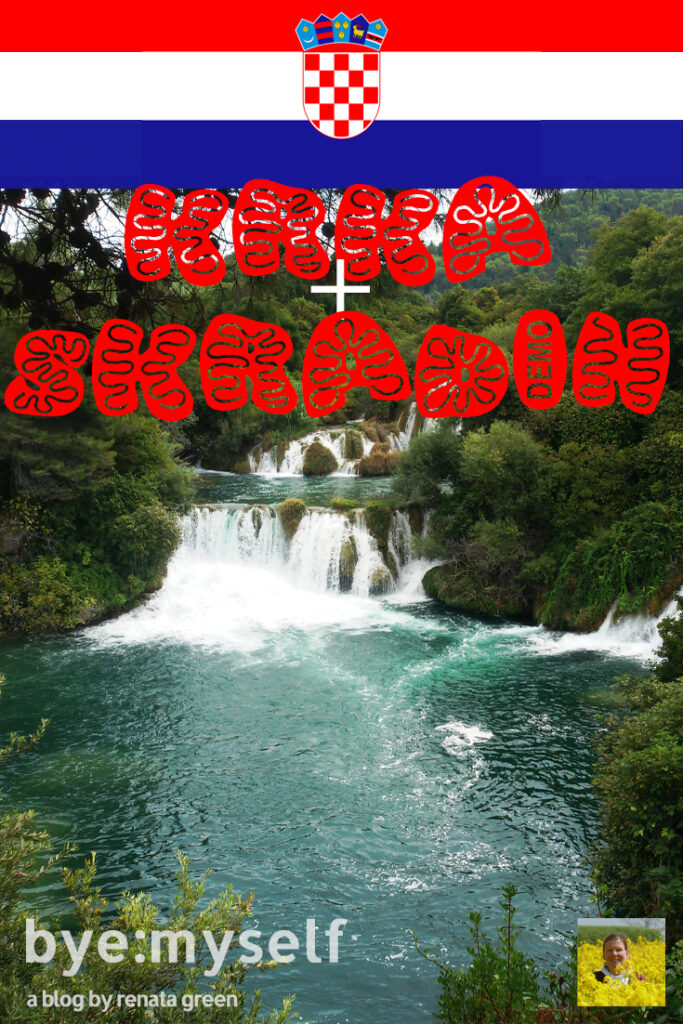 Pinnable Picture for the post on Guide to KRKA National Park and SKRADIN