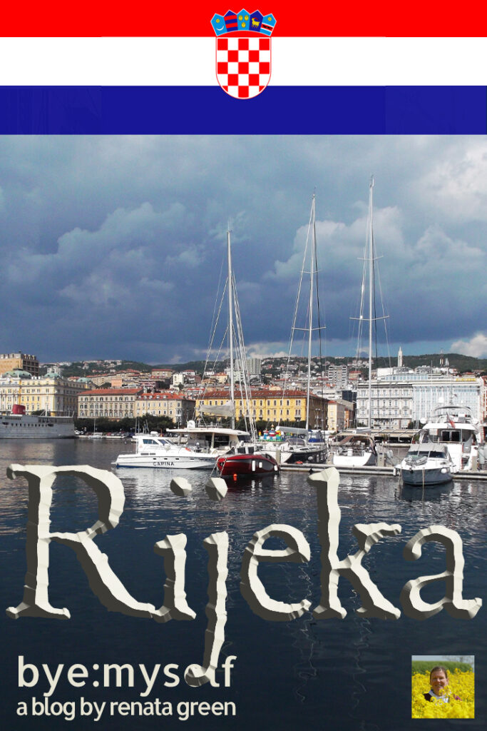Pinnable Picture for the Post on RIJEKA, a place to enjoy the Istrian lifestyle