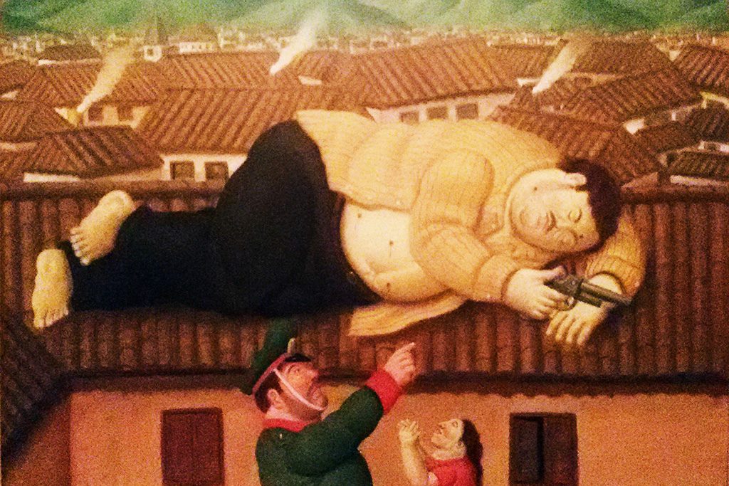 Fernando Botero La Muerte de Pablo Escobar