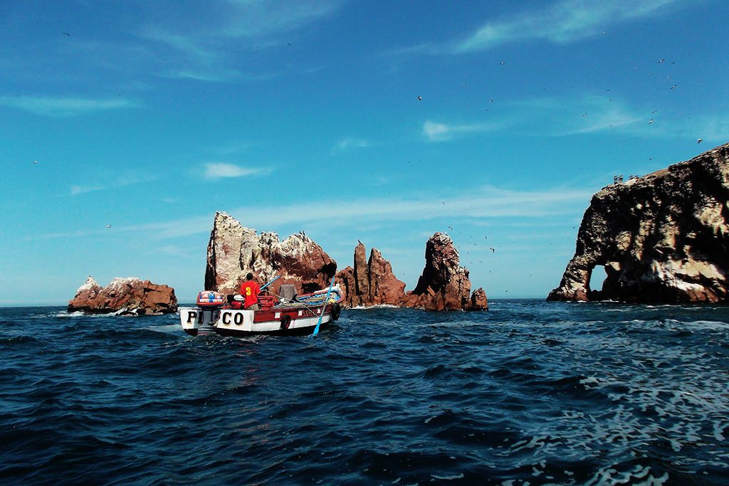 Going by boat to the Islas Ballestas off the shore of Paracas