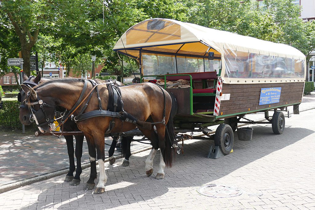 Carriage on Borkum West of East Frisia