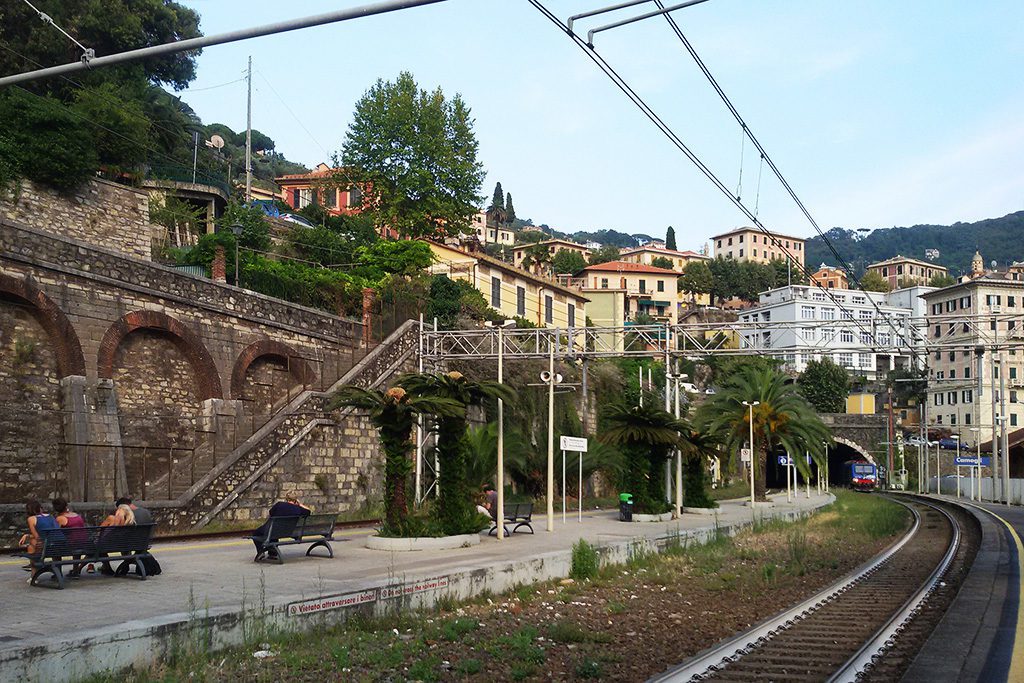Train station of Camogli