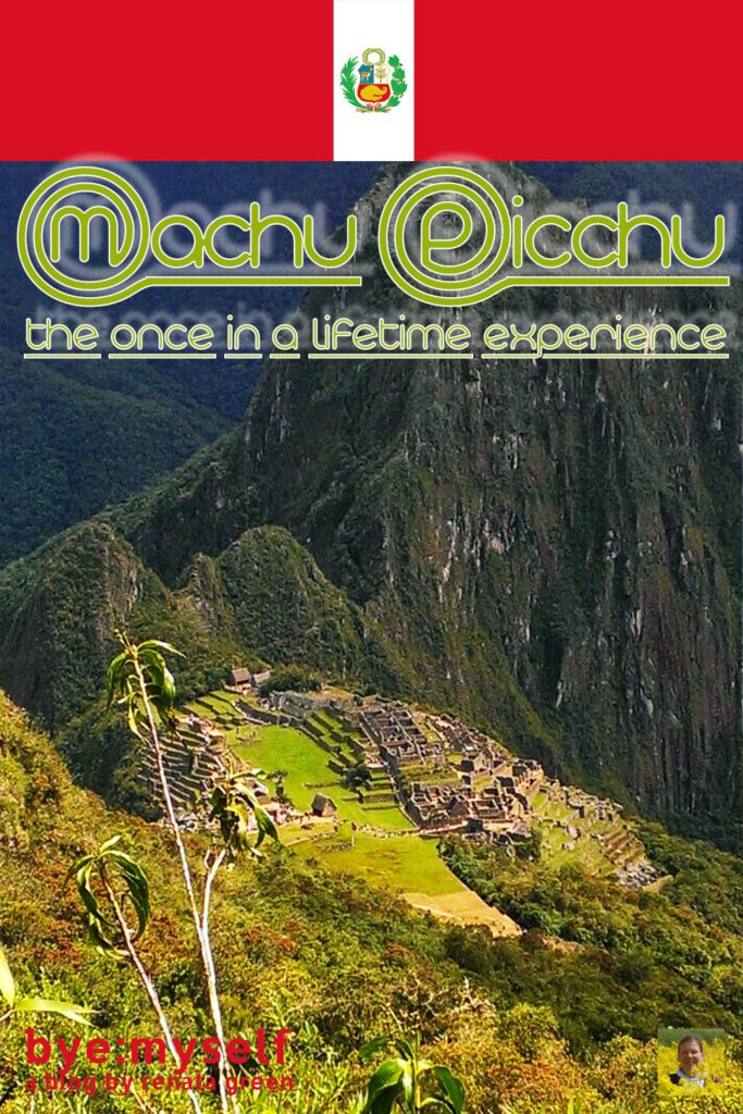 Pinnable Picture on the Post on Machu Picchu