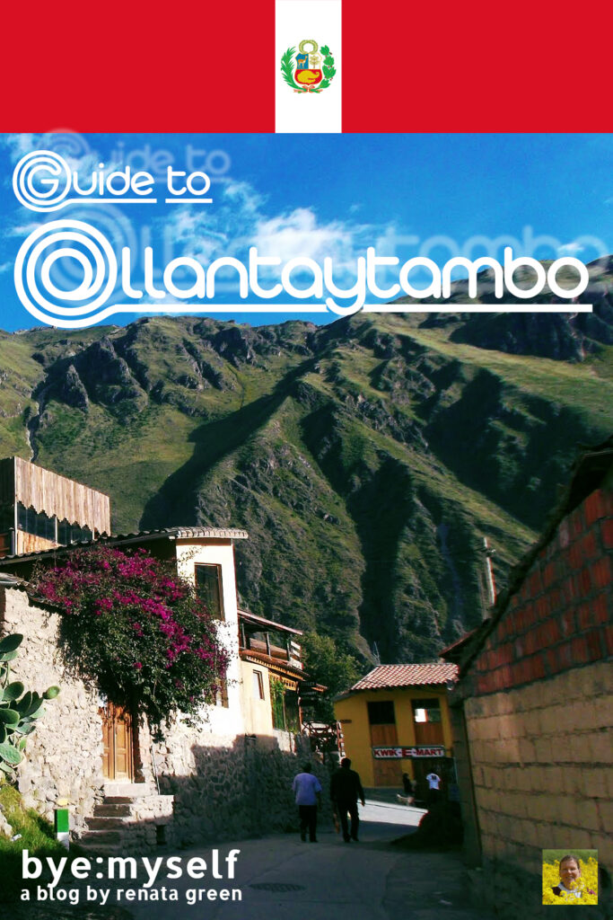 Pinnable Picture for the Post on Ollantaytambo and the Valle Sagrado