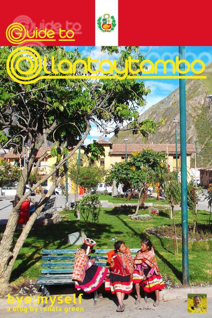 Pinnable Picture for the Post on Ollantaytambo and the Valle Sagrado