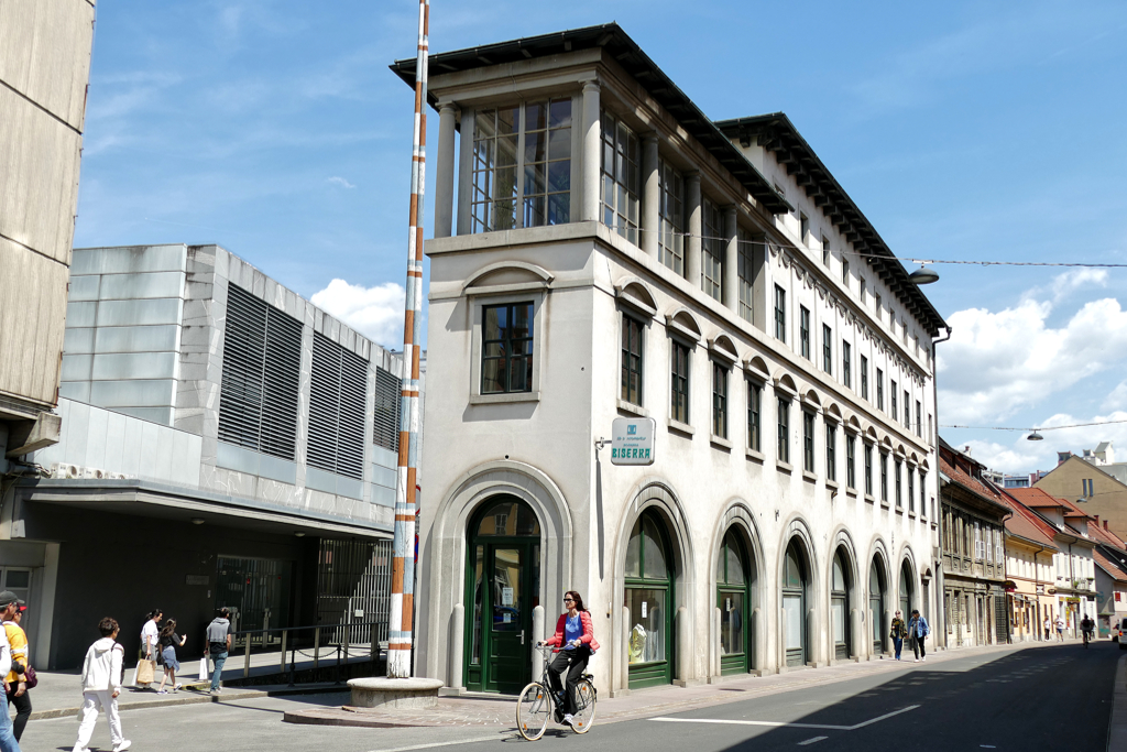 Peglezen, Ljubljana's very own Flatiron Building.