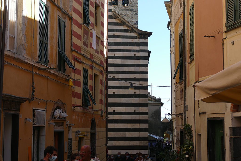 A piece of  San Giovanni Battista's  façade.