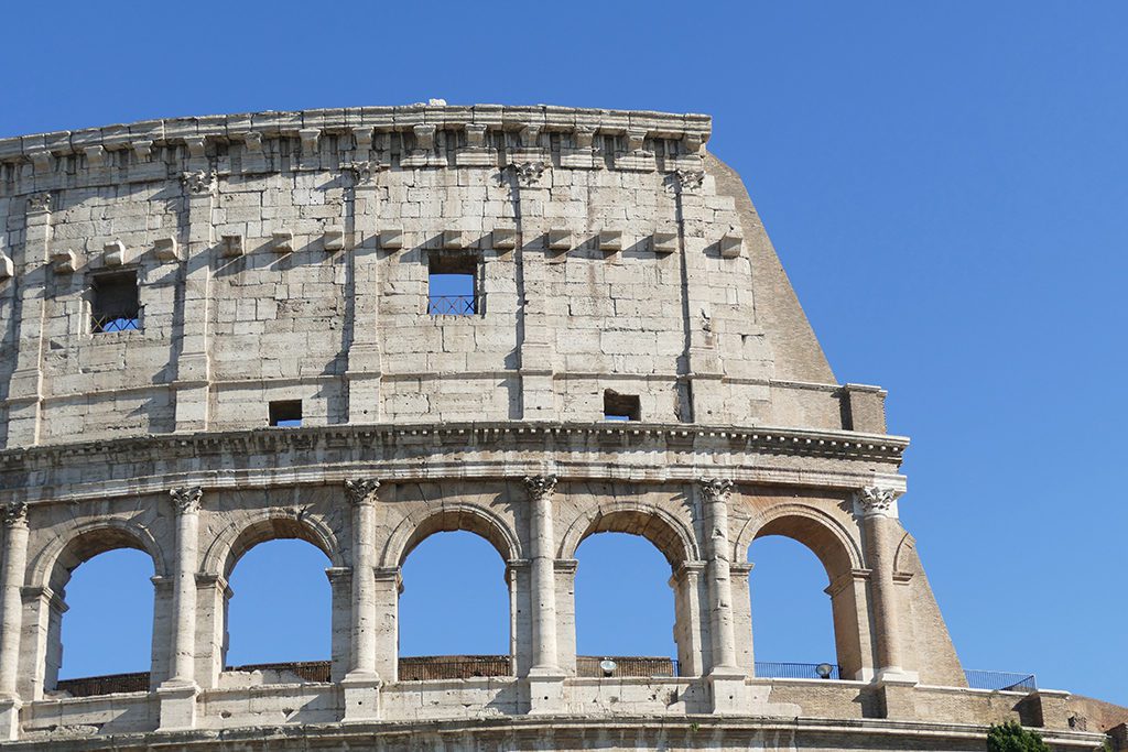 Colosseum of Rome, - a must for first-timers.