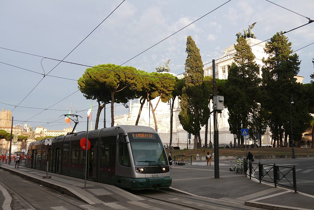 Streetcar in Rome