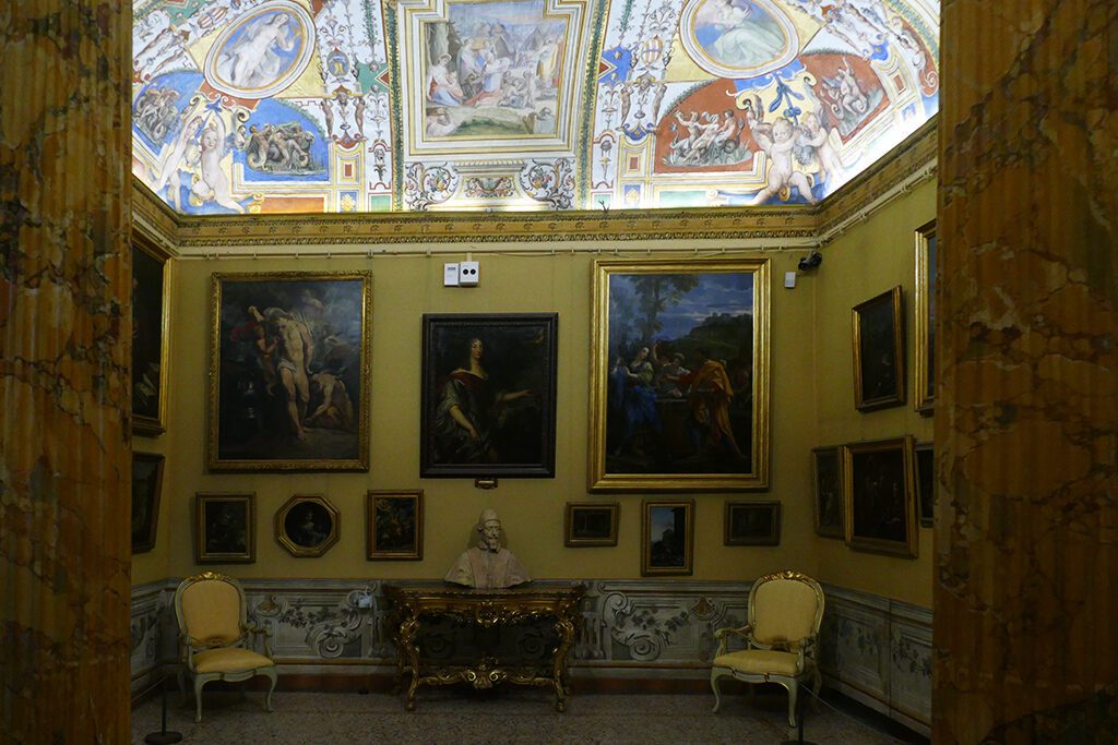 Galleries at the Palazzo Corsini in Rome.