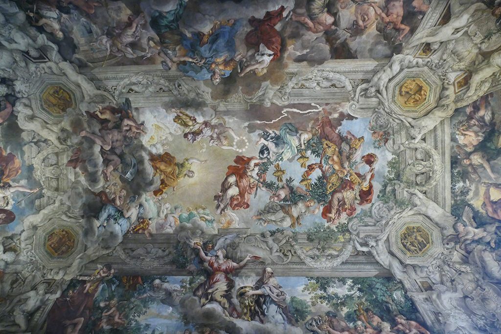 Allegory of Divine Providence and Barberini Power at the Barberini Palace.