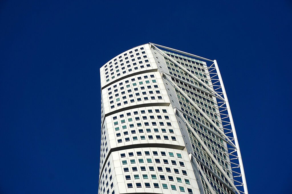 Turning Torso building in Malmö