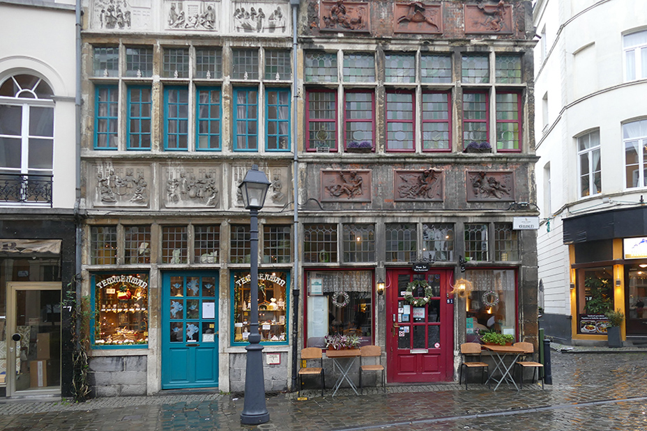 Confiserie Temmerman, a traditional Belgian sweet store, seen on a day trip to Antwerp, Bruges, and Ghent.