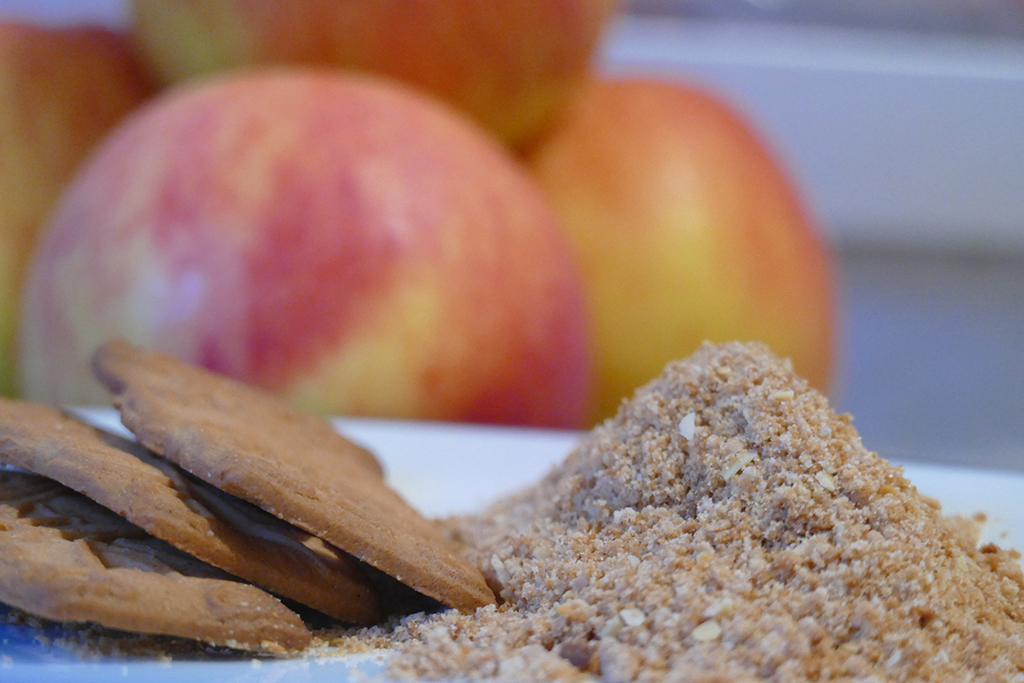 Ingredients for our Baked Apple Dessert