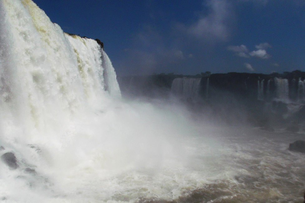 Waterfall at Foz do Iguacu