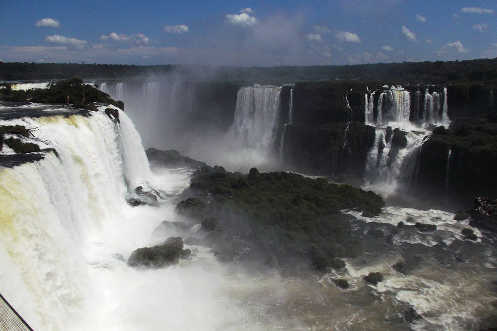 Waterfall at Foz do Iguacu