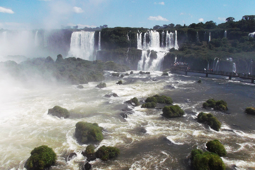 Waterfall at Foz do Iguacu