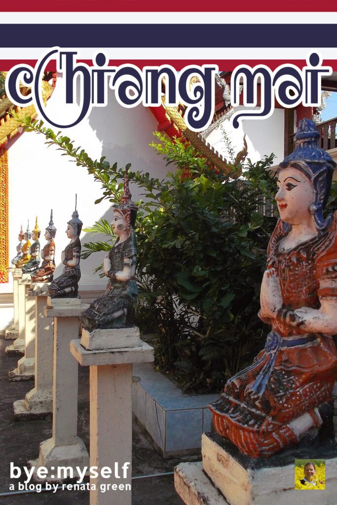 Pinnable Picture for the Post on CHIANG MAI - Ten of 200 Temples