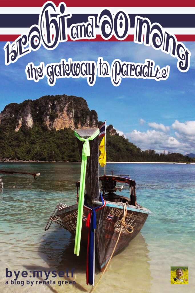 Pinnable Picture for the Post on KRABI and AO NANG - the Gateway to Paradise