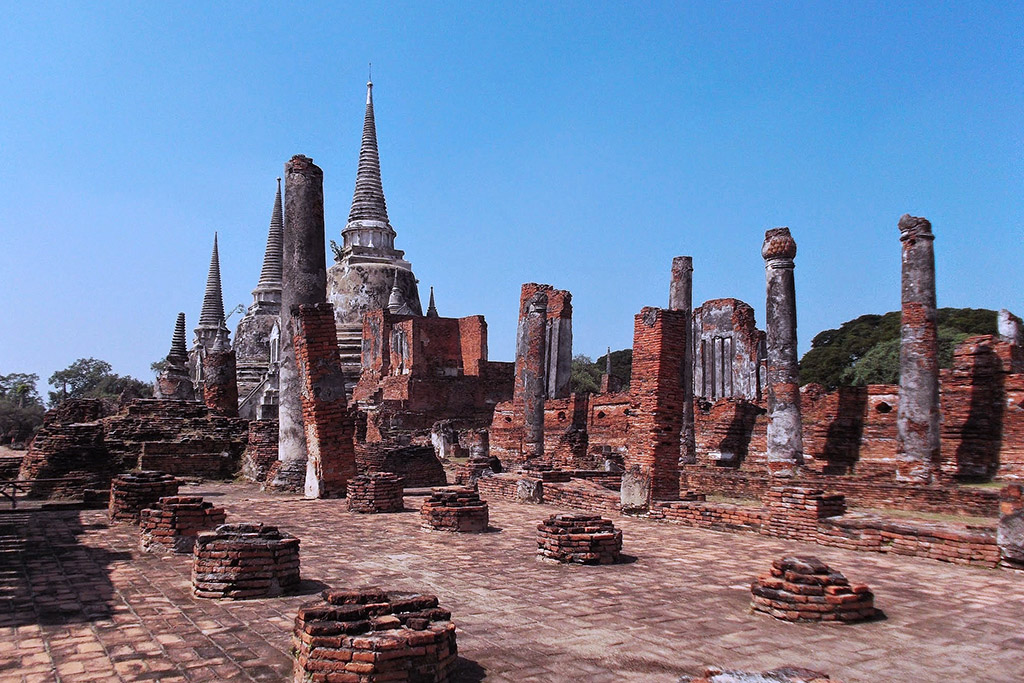 Wat Phra Si Sanphet in Ayutthaya