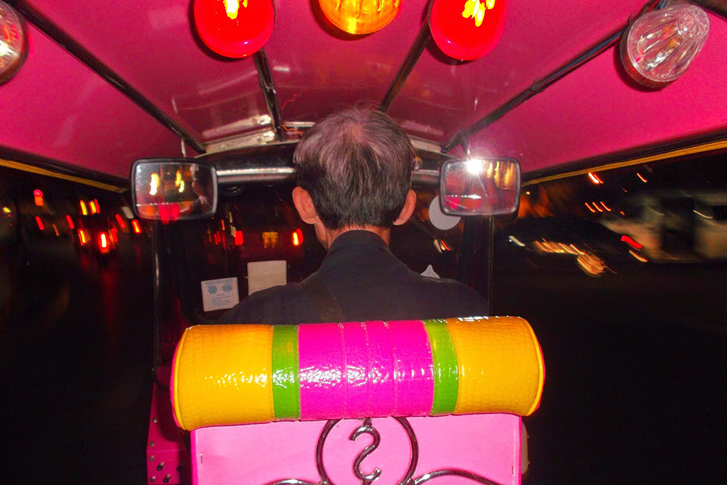 Tuk tuk driver in Bangkok