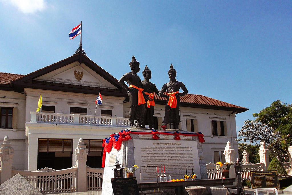 Three Kings Monument in Chiang Mai