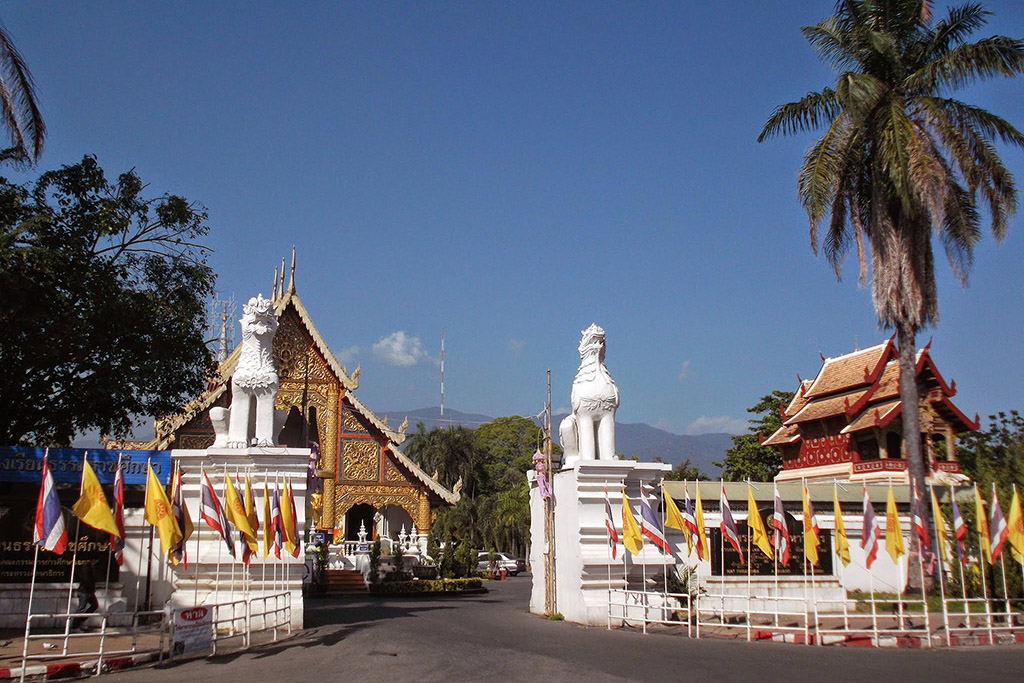 Wat Phra Singh, one of the ten best temples in Chiang Mai