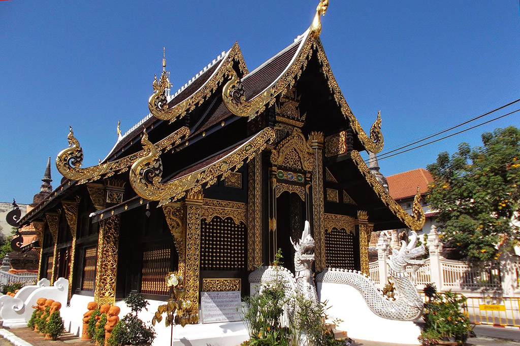 Wat Phan Tao, one of the ten best temples in Chiang Mai