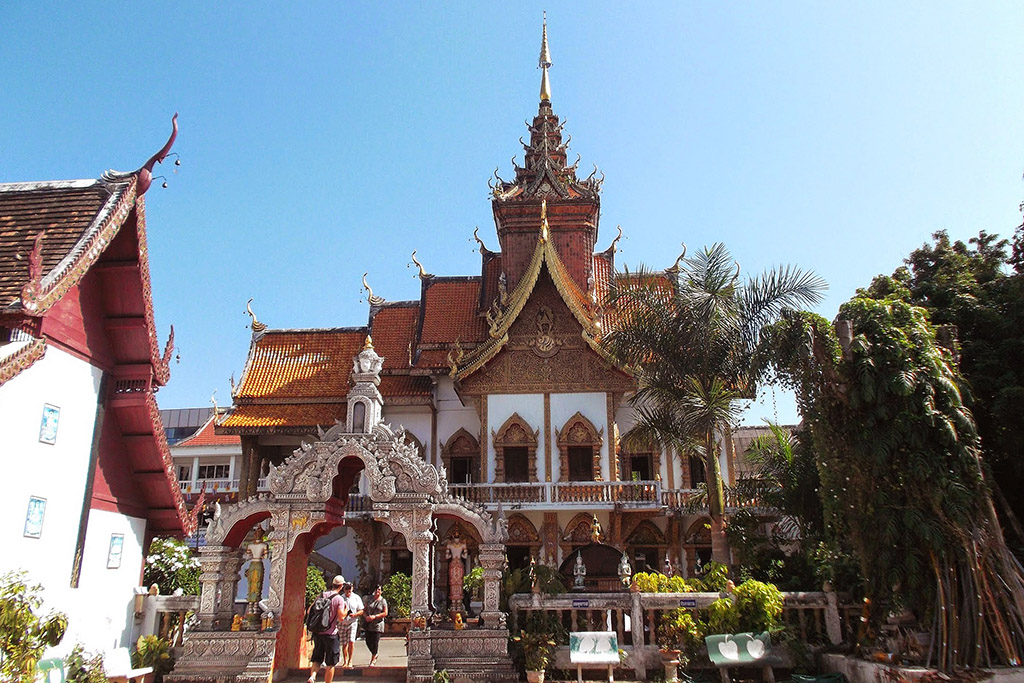 Wat Buppharam, one of the ten best temples in Chiang Mai