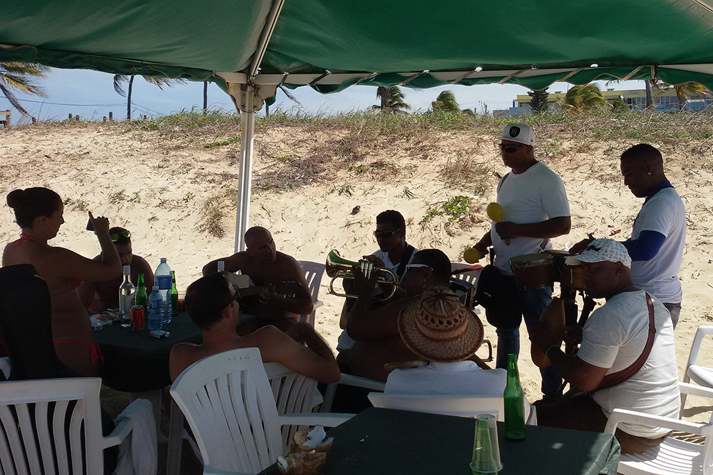 Playa del Este on the outskirts of Havana