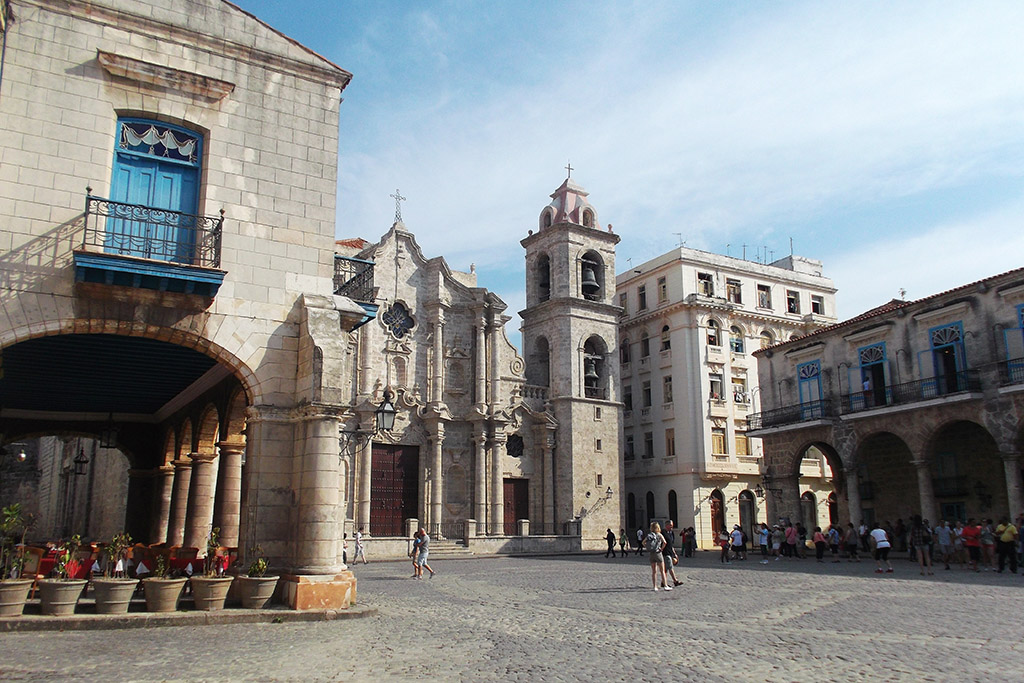 Plaza de la Catedral in Havana