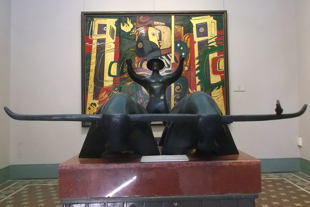 Sculpture at the Ho Chi Minh City Museum of Fine Art