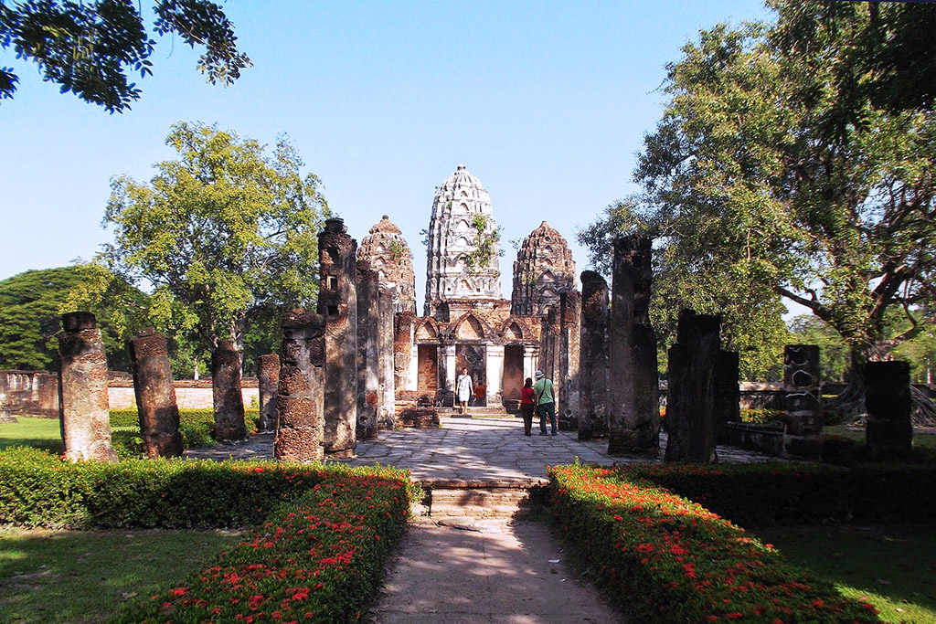 Wat Si Sawai in Sukhothai