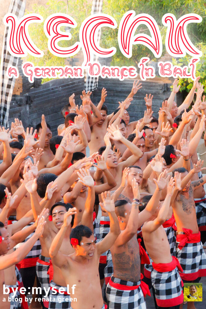 Pinnable Picture on the Post on KECAK - a German Dance in Bali