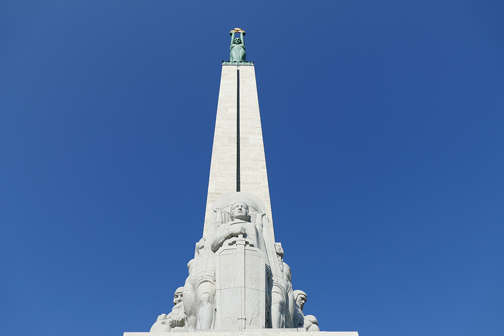 Freedom Monument in Riga