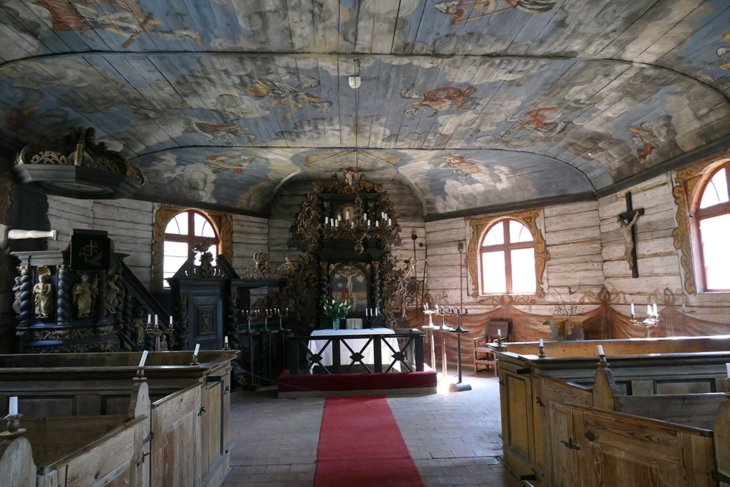 Church at the Ethnographic Open-Air Museum of Riga