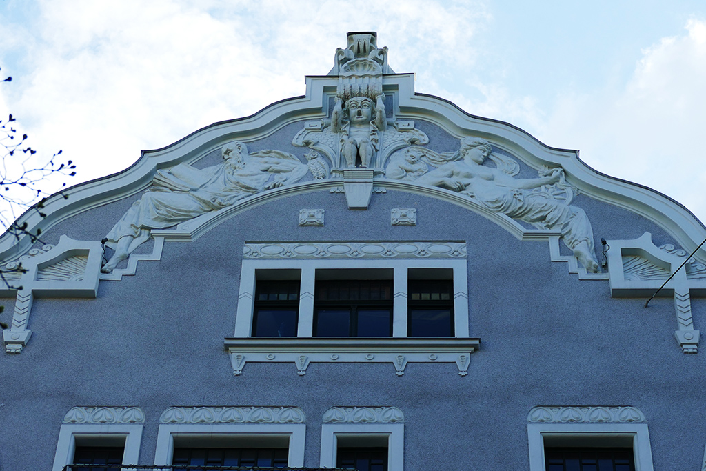 Art Deco building in Riga